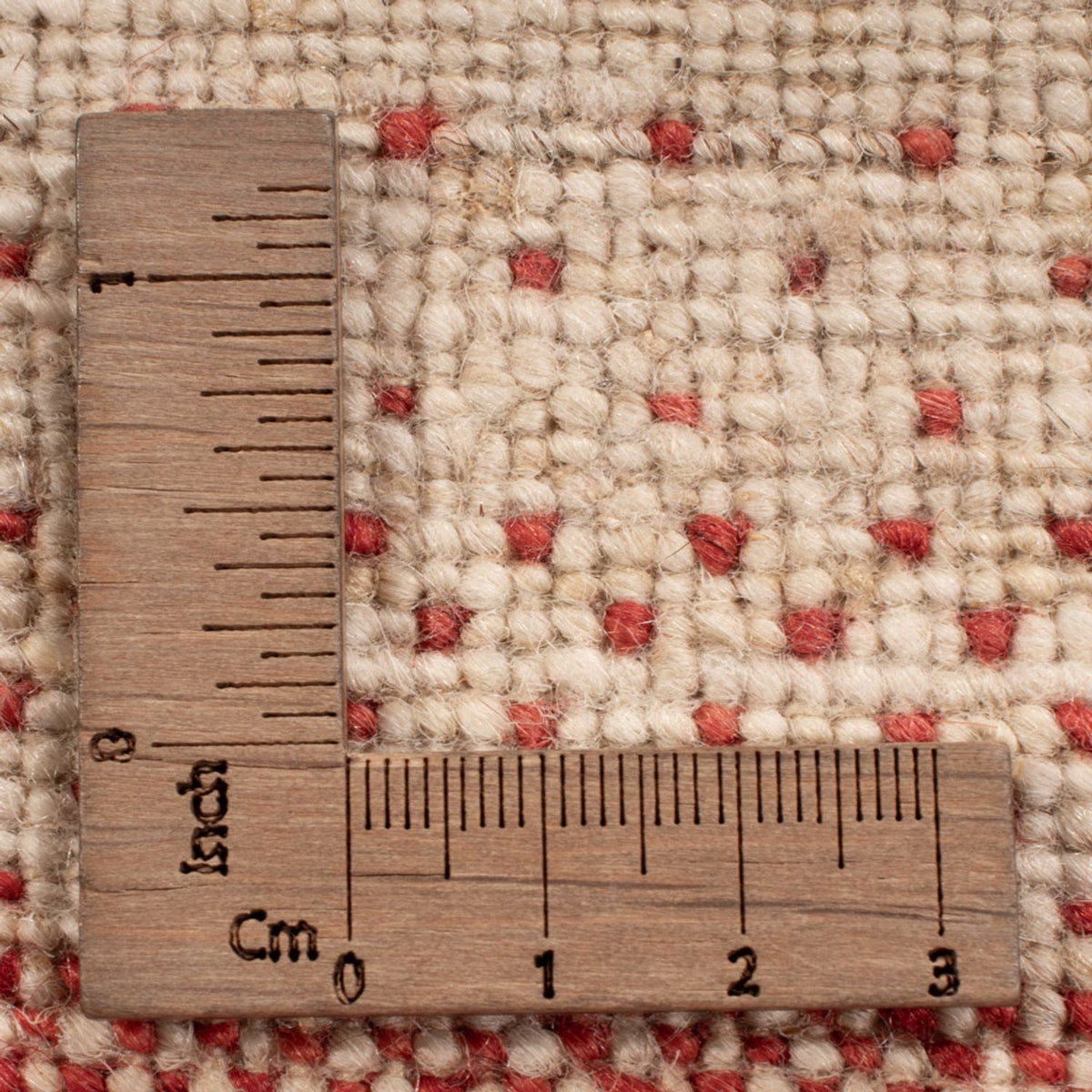 Alfombra Gabbeh - Loribaft Indus - 306 x 202 cm - crema