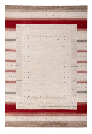 Alfombra Gabbeh - Loribaft Indus - 306 x 200 cm - crema