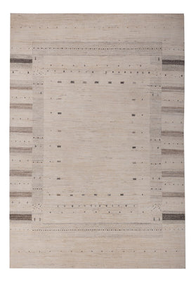 Alfombra Gabbeh - Loribaft Indus - 295 x 202 cm - crema