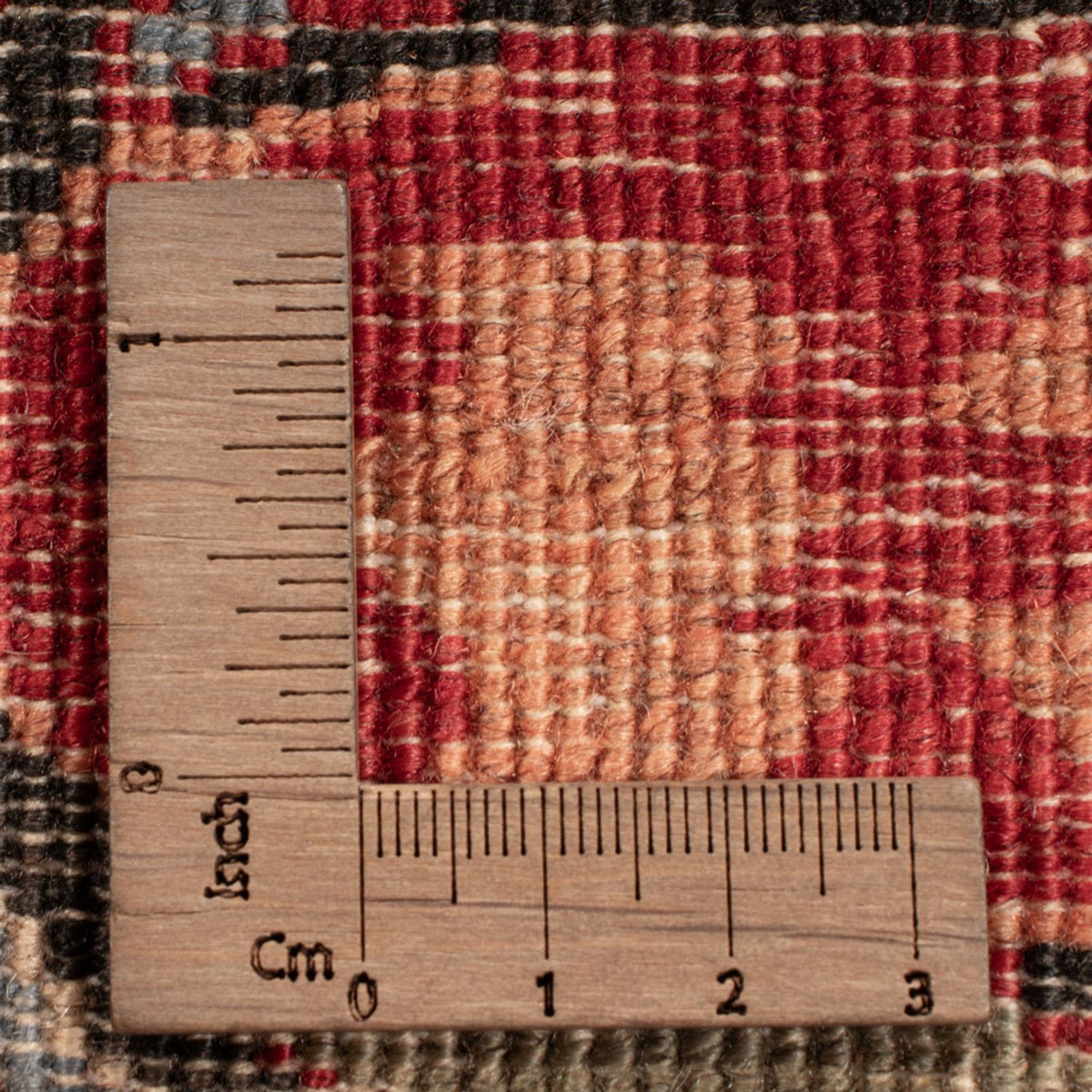 Alfombra de diseño - 309 x 251 cm - rojo vino