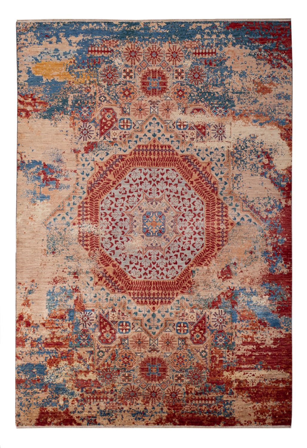 Alfombra de diseño - 306 x 208 cm - multicolor