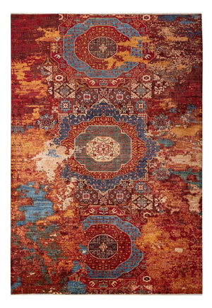 Alfombra de diseño - 297 x 208 cm - multicolor