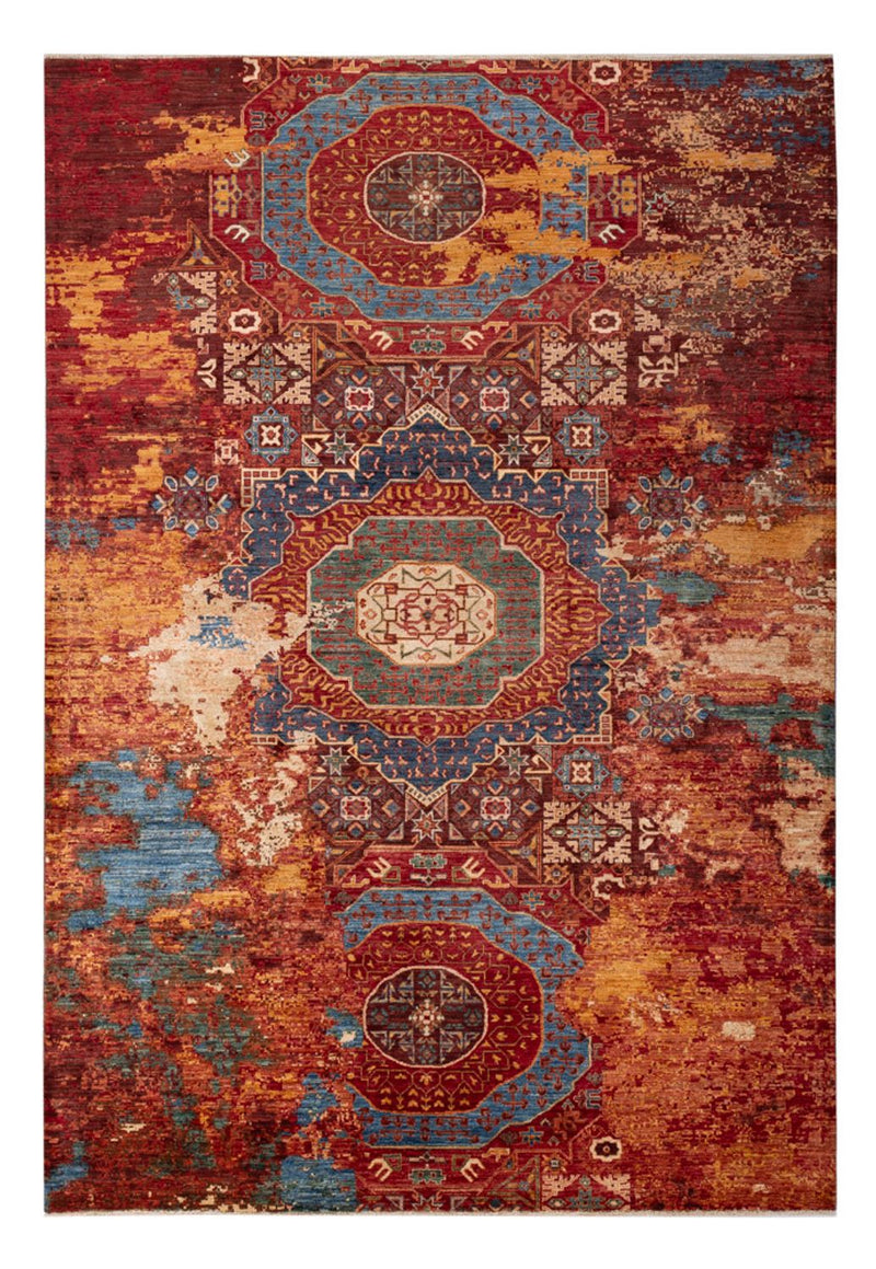 Alfombra de diseño - 297 x 208 cm - multicolor