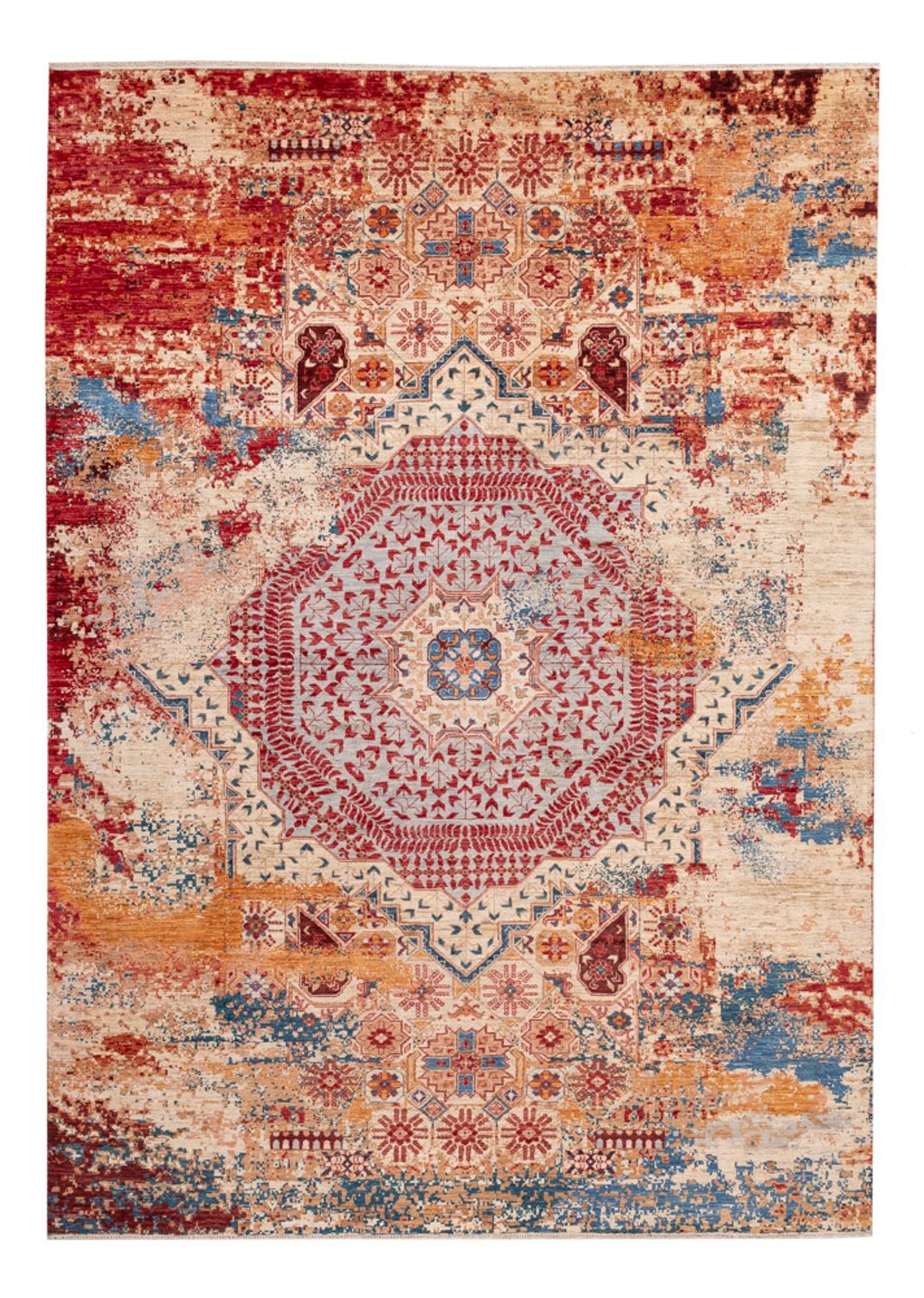 Alfombra de diseño - 289 x 204 cm - multicolor