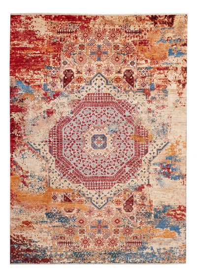 Alfombra de diseño 204x289cm - multicolor