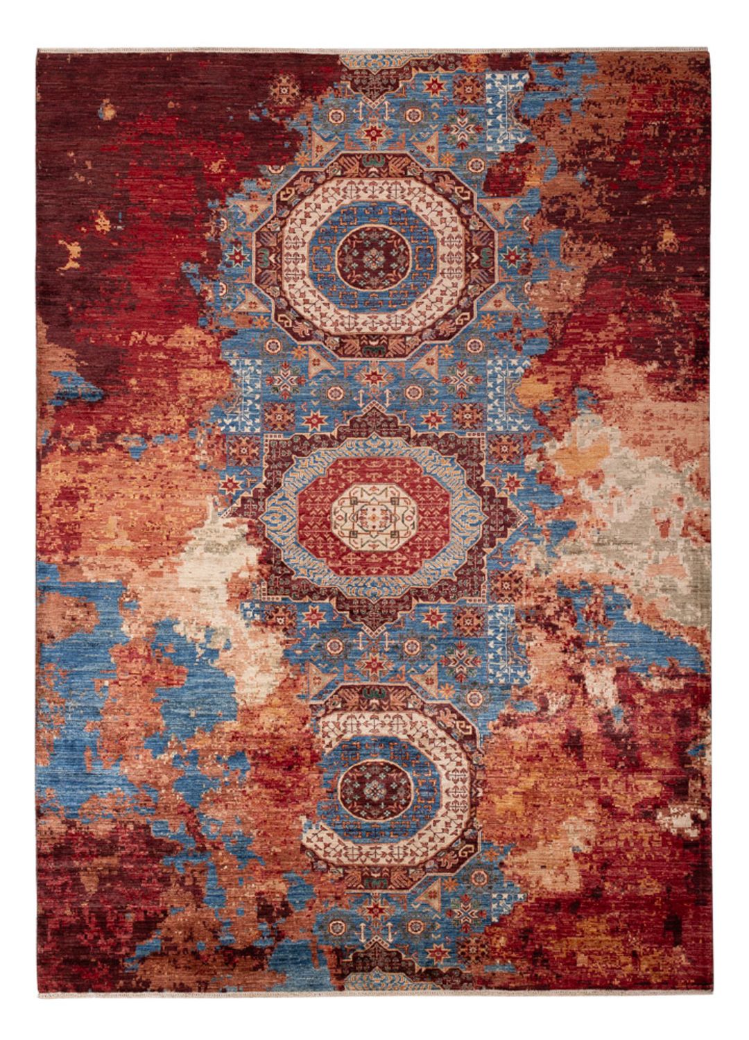 Alfombra de diseño - 291 x 207 cm - multicolor