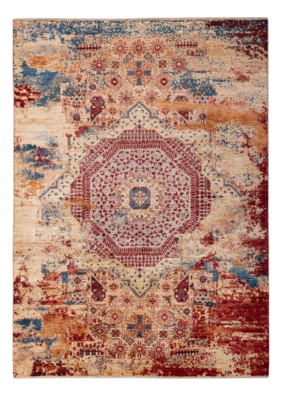 Alfombra de diseño - 289 x 205 cm - multicolor
