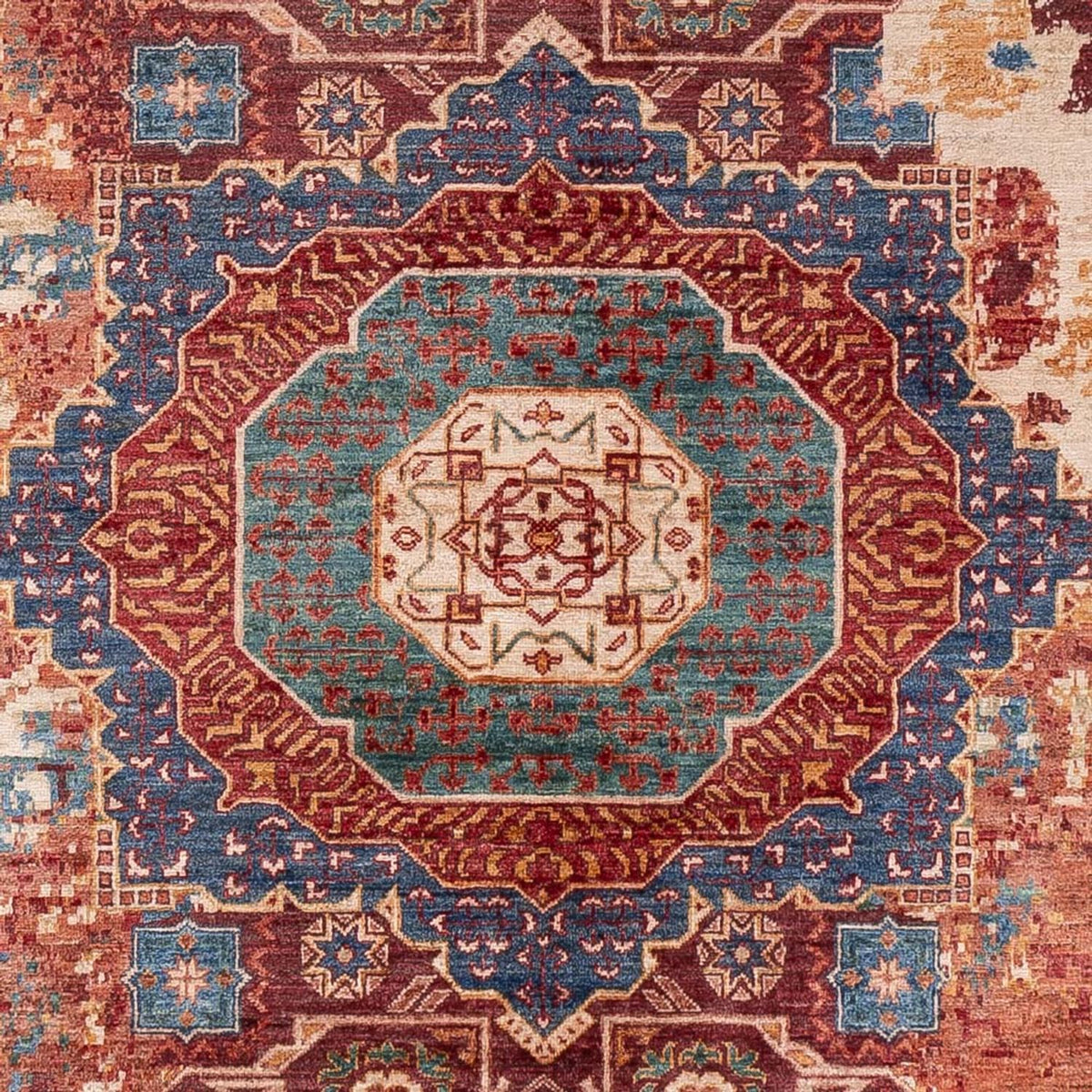 Alfombra de diseño - 293 x 211 cm - multicolor