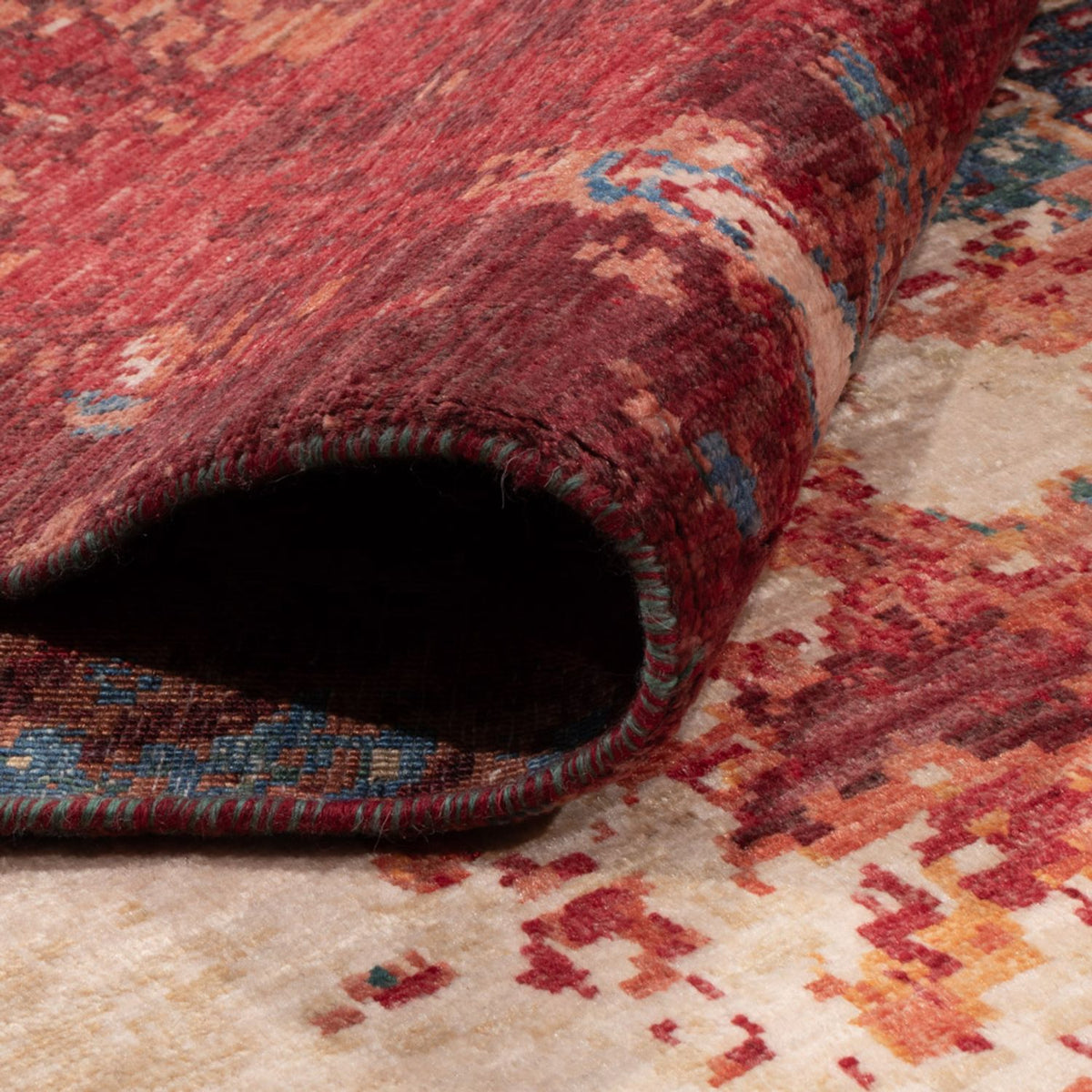 Alfombra de diseño - 293 x 211 cm - multicolor