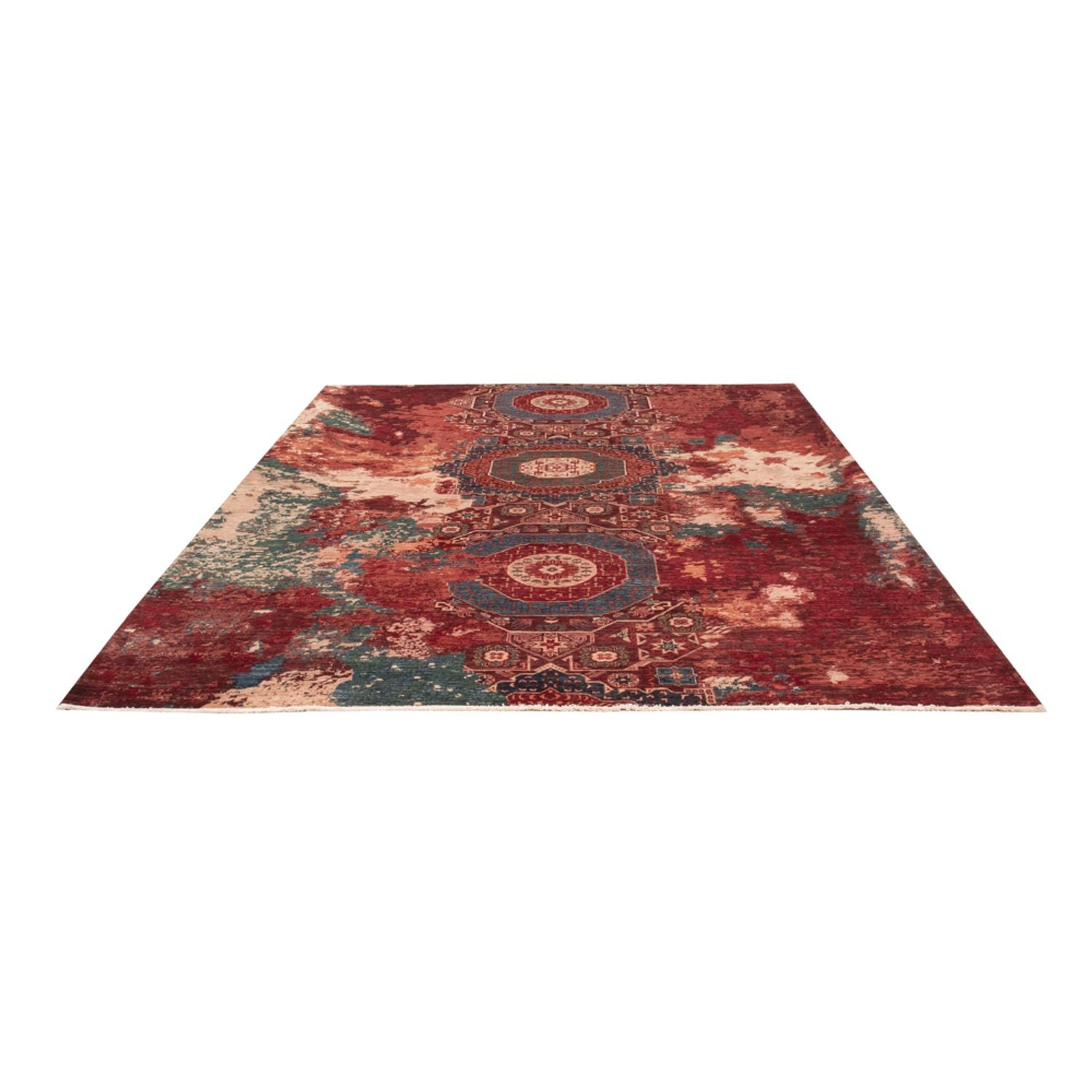 Alfombra de diseño - 293 x 211 cm - multicolor