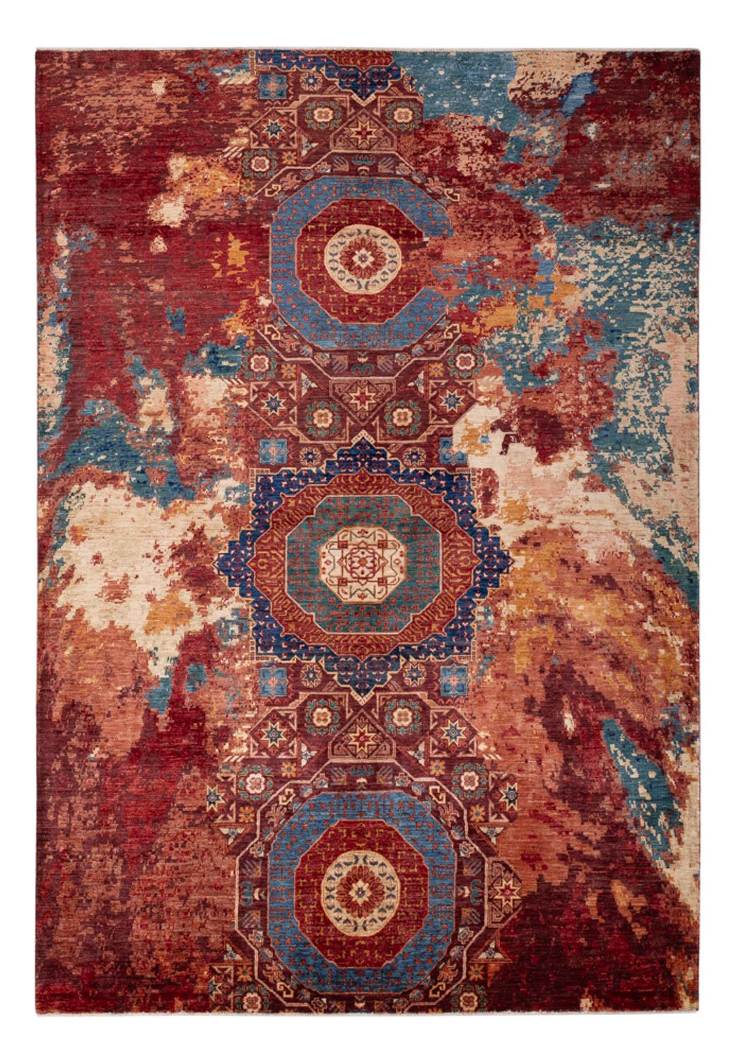 Alfombra de diseño - 297 x 201 cm - multicolor