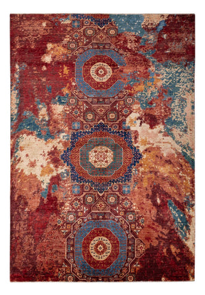 Alfombra de diseño - 297 x 201 cm - multicolor