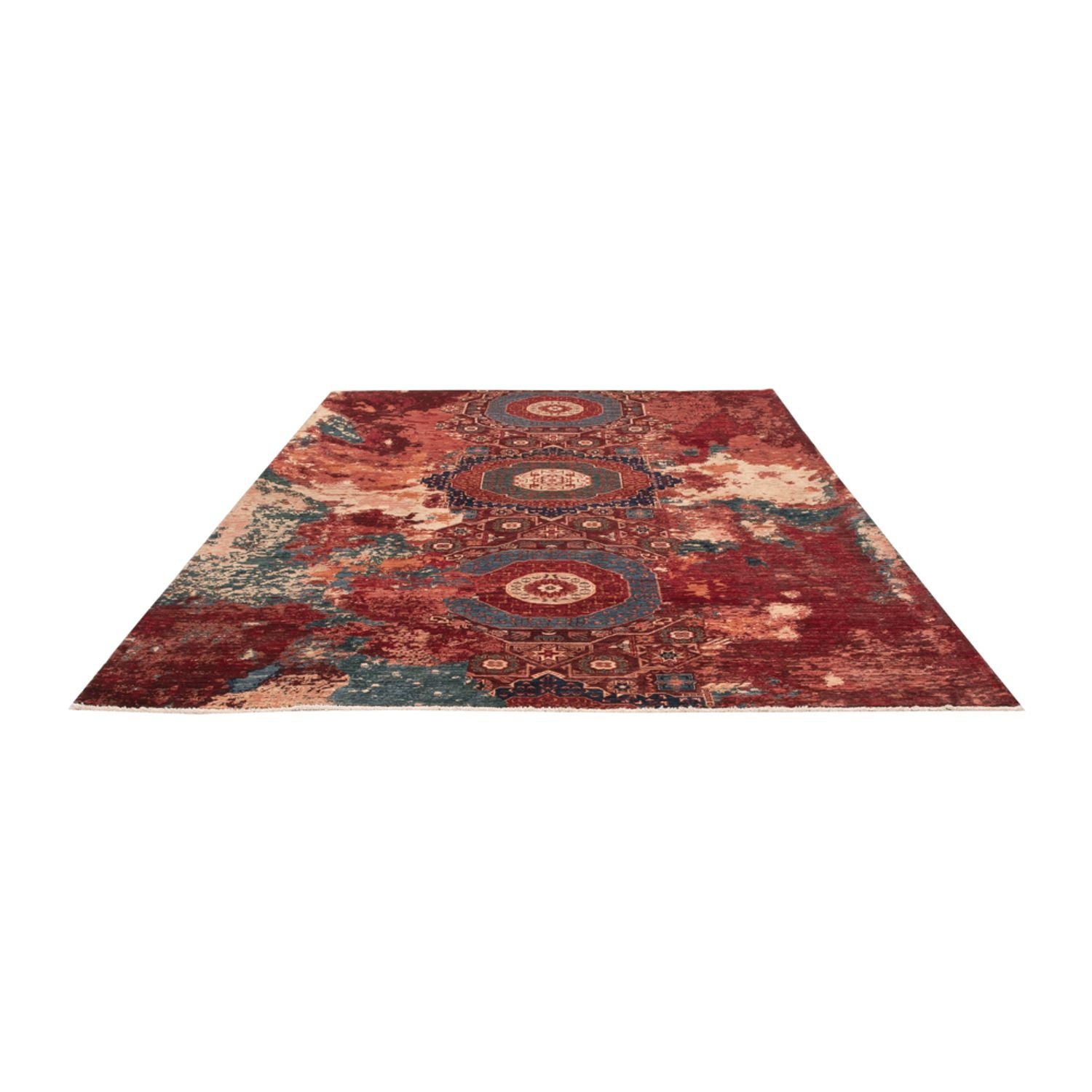 Alfombra de diseño - 297 x 201 cm - multicolor