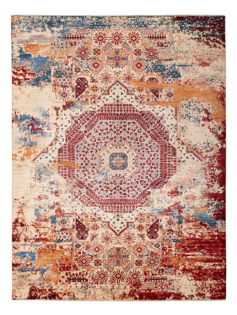 Alfombra de diseño - 276 x 206 cm - multicolor