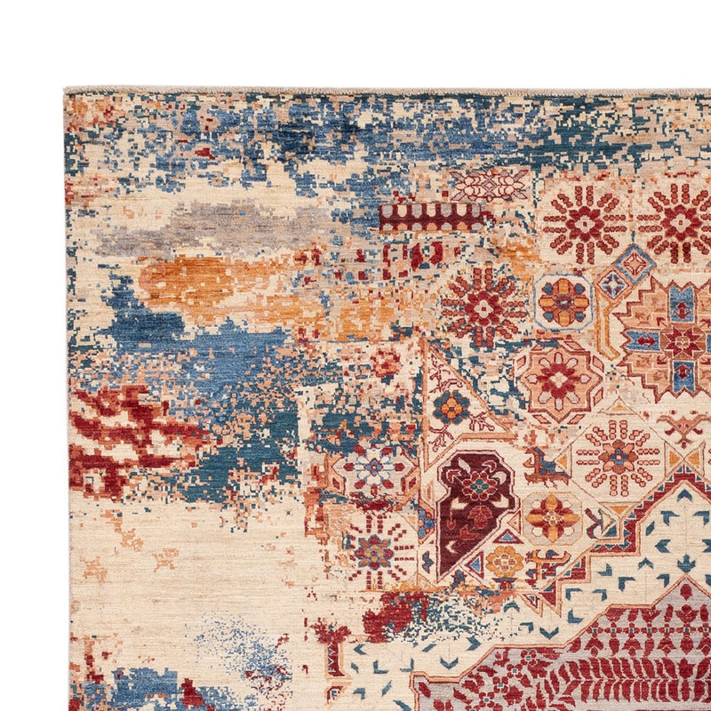 Alfombra de diseño - 276 x 206 cm - multicolor