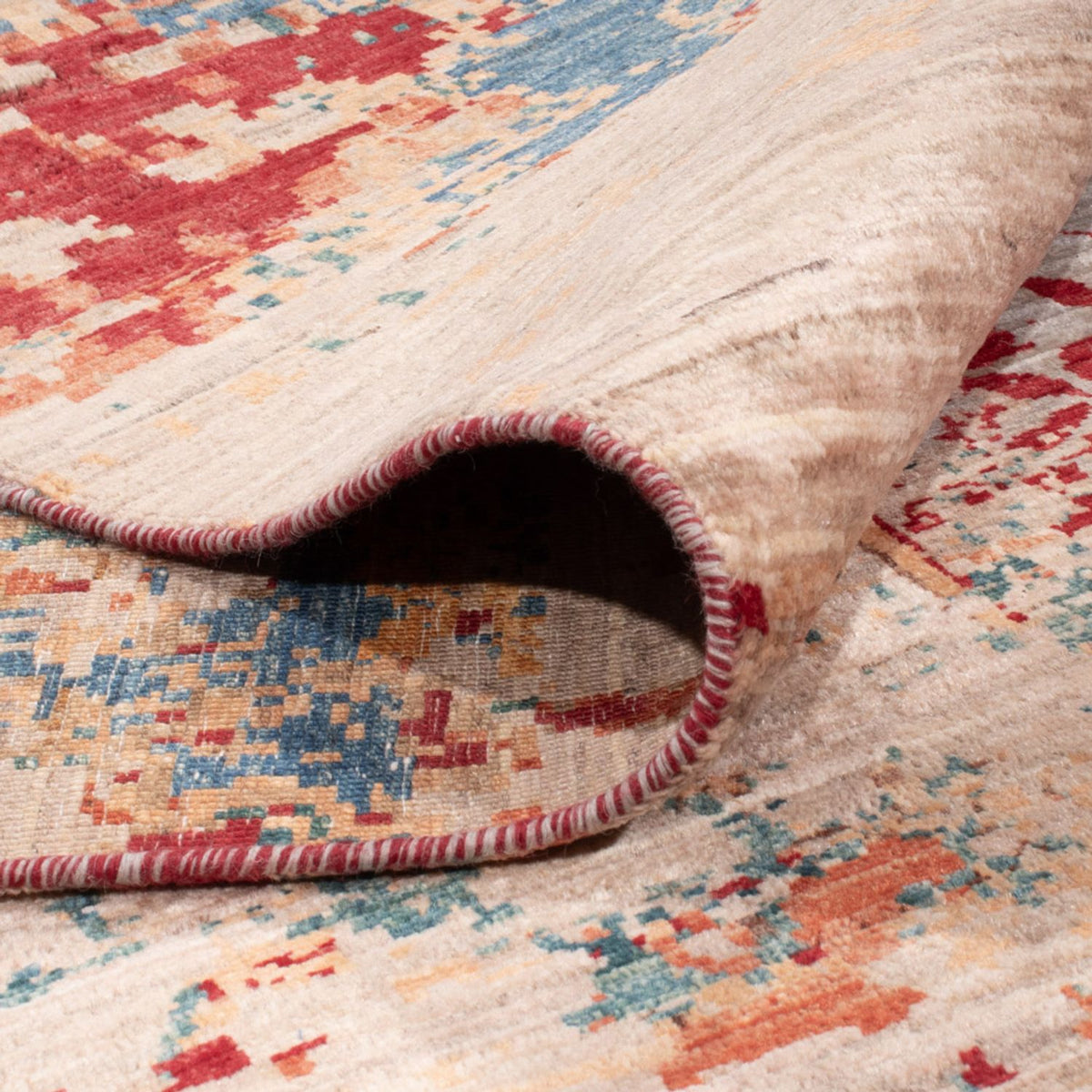 Alfombra de diseño - 290 x 244 cm - multicolor