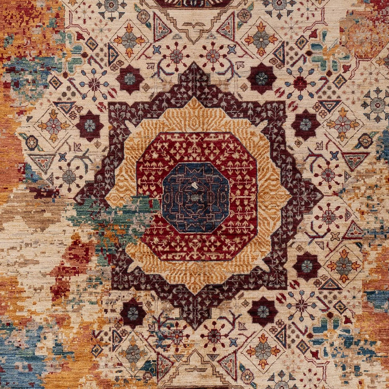 Alfombra de diseño - 302 x 239 cm - multicolor