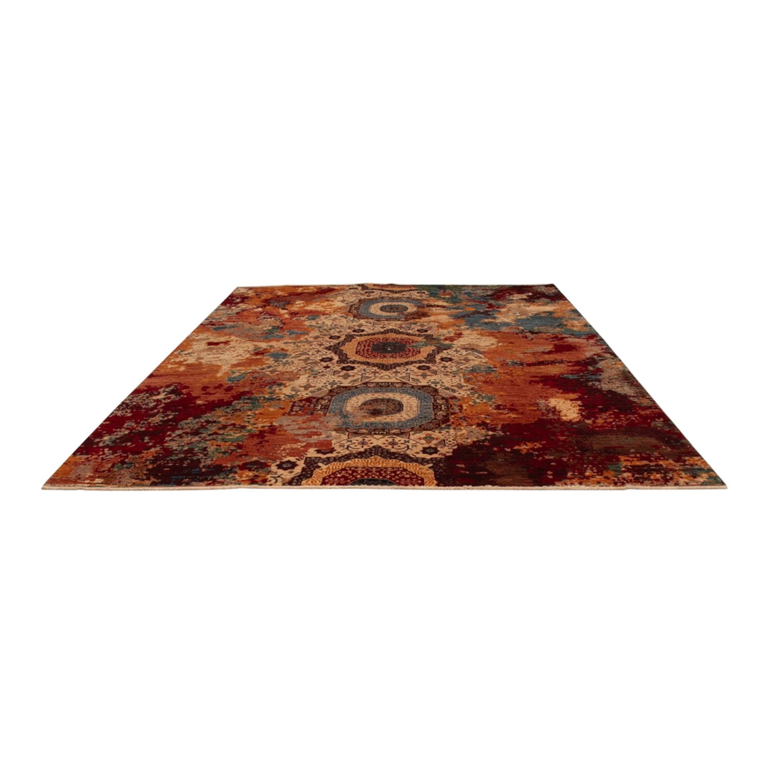 Alfombra de diseño - 302 x 239 cm - multicolor