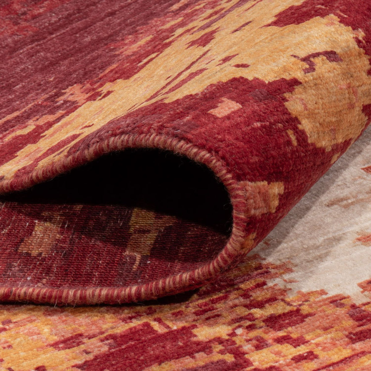 Alfombra de diseño - 305 x 245 cm - multicolor