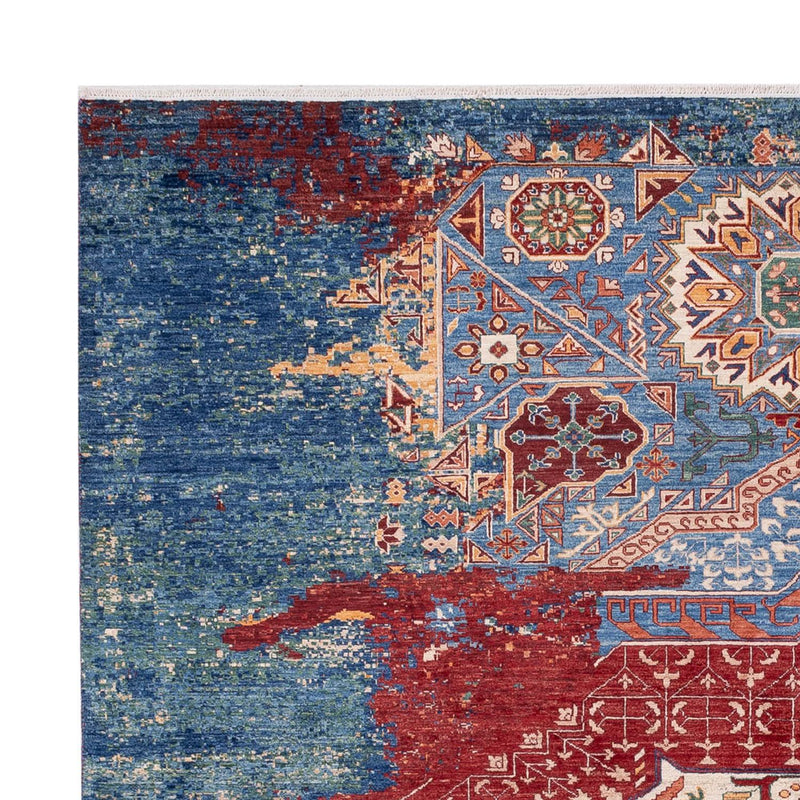 Alfombra de diseño - 288 x 247 cm - multicolor