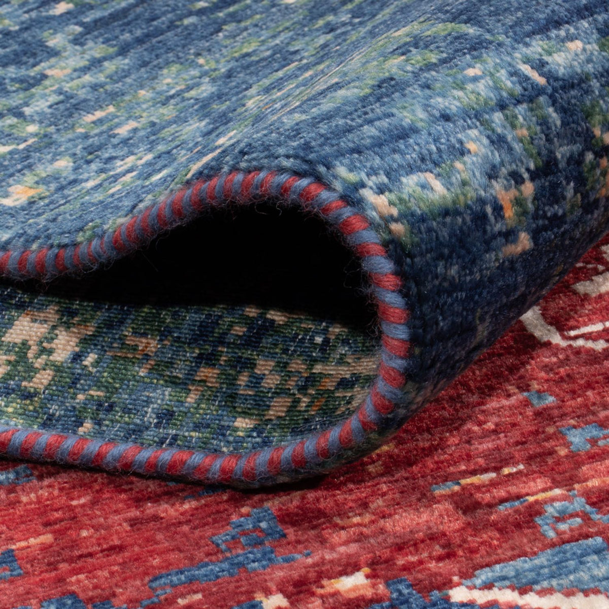 Alfombra de diseño - 288 x 247 cm - multicolor