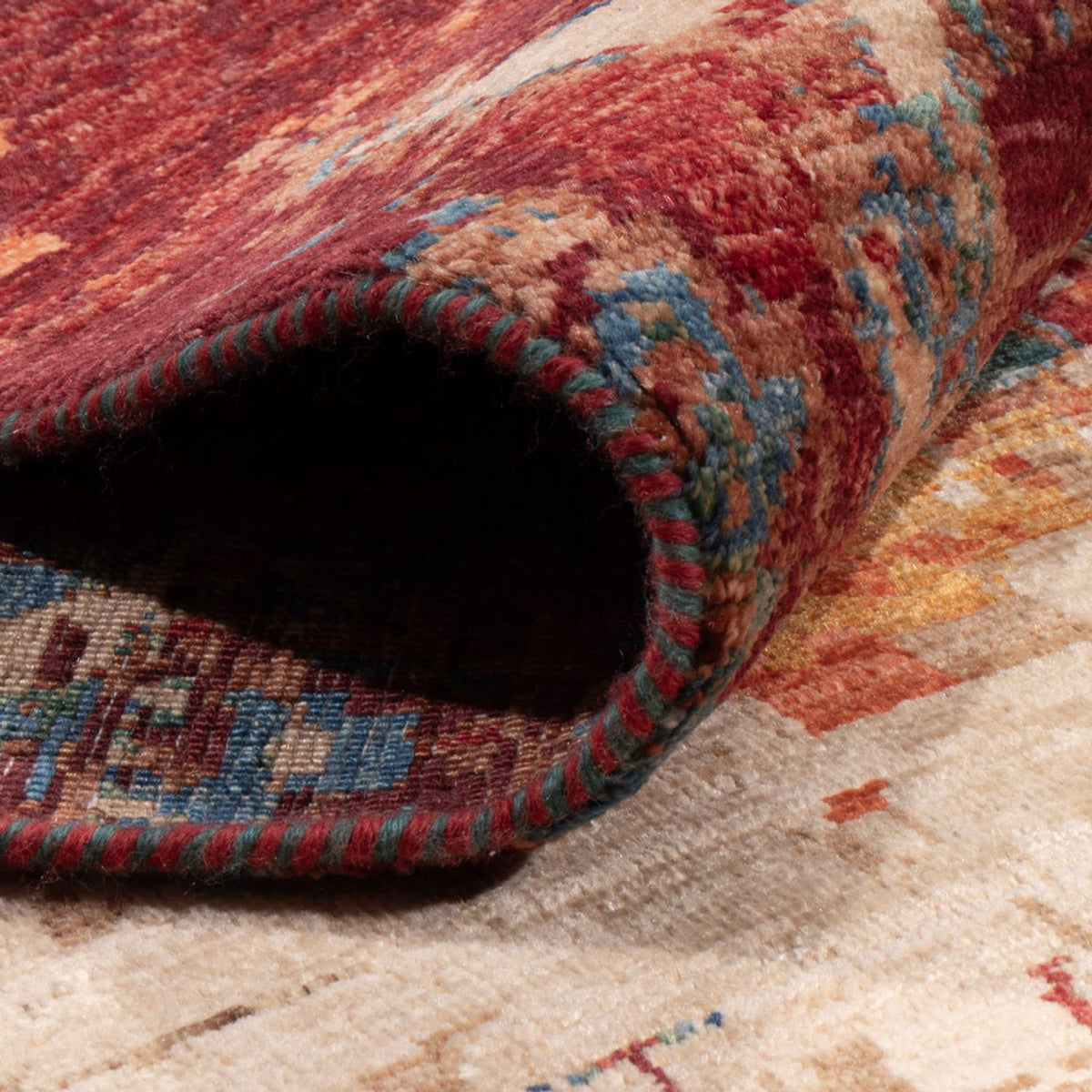 Alfombra de diseño - 307 x 204 cm - multicolor