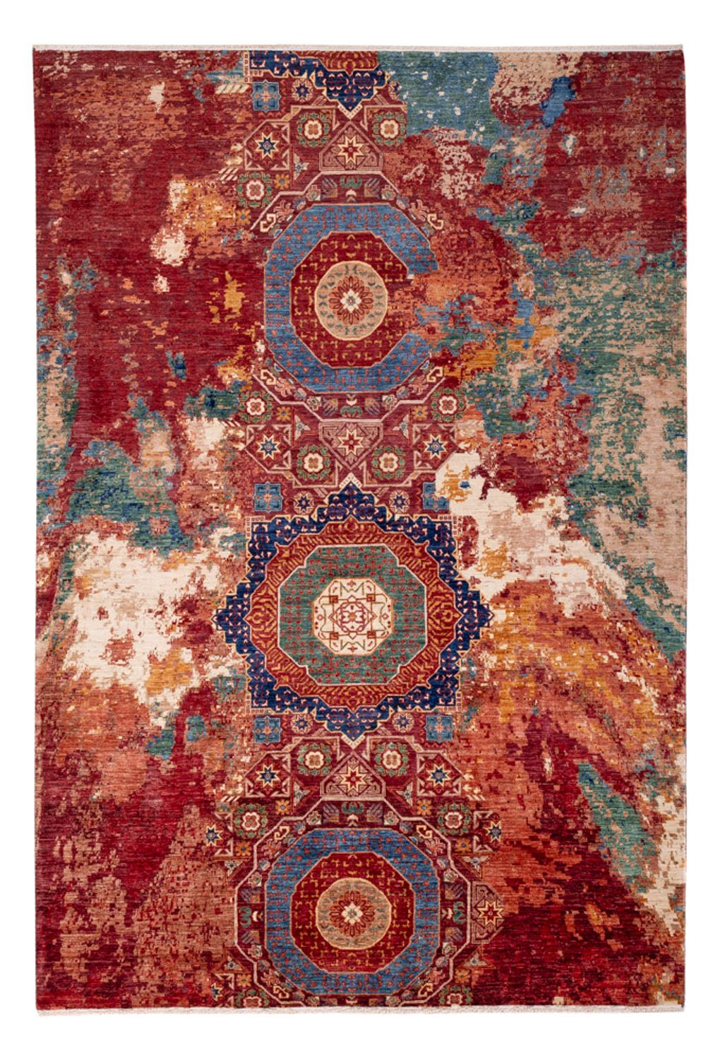 Alfombra de diseño - 299 x 204 cm - multicolor