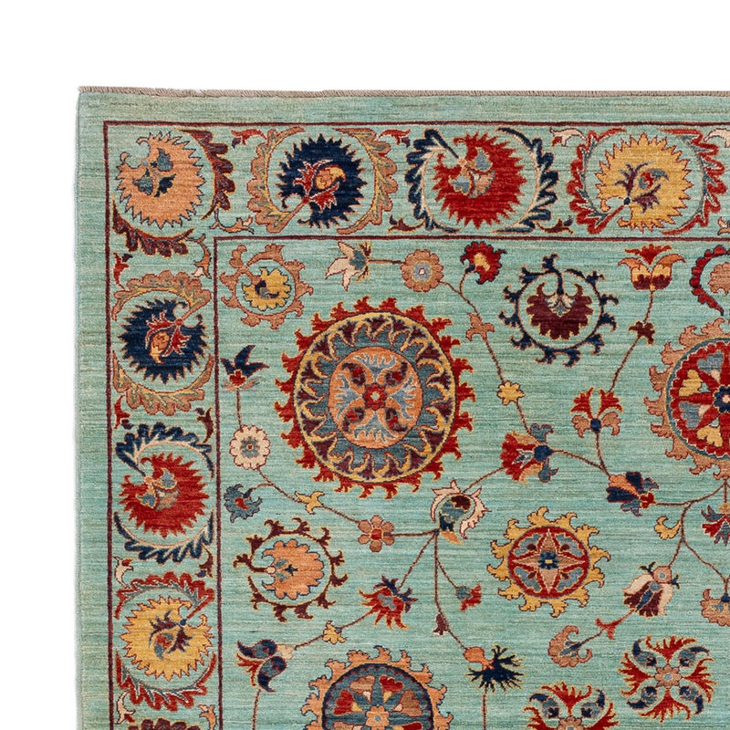 Alfombra Ziegler - Ariana - 258 x 205 cm - turquesa