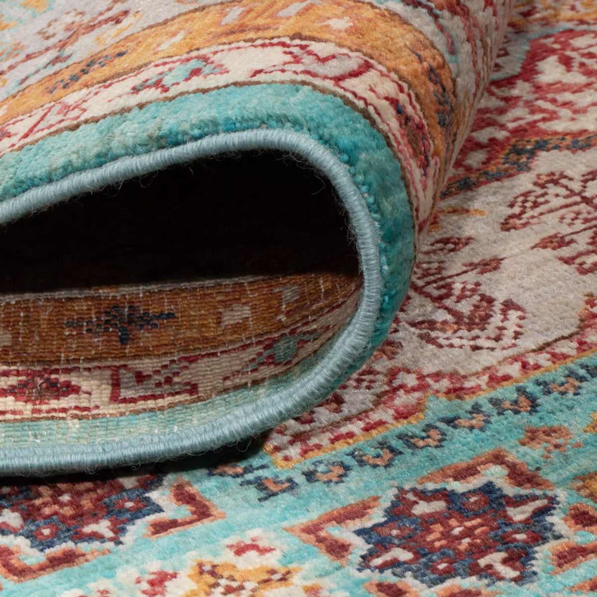 Alfombra Ziegler - Ariana - 244 x 172 cm - turquesa