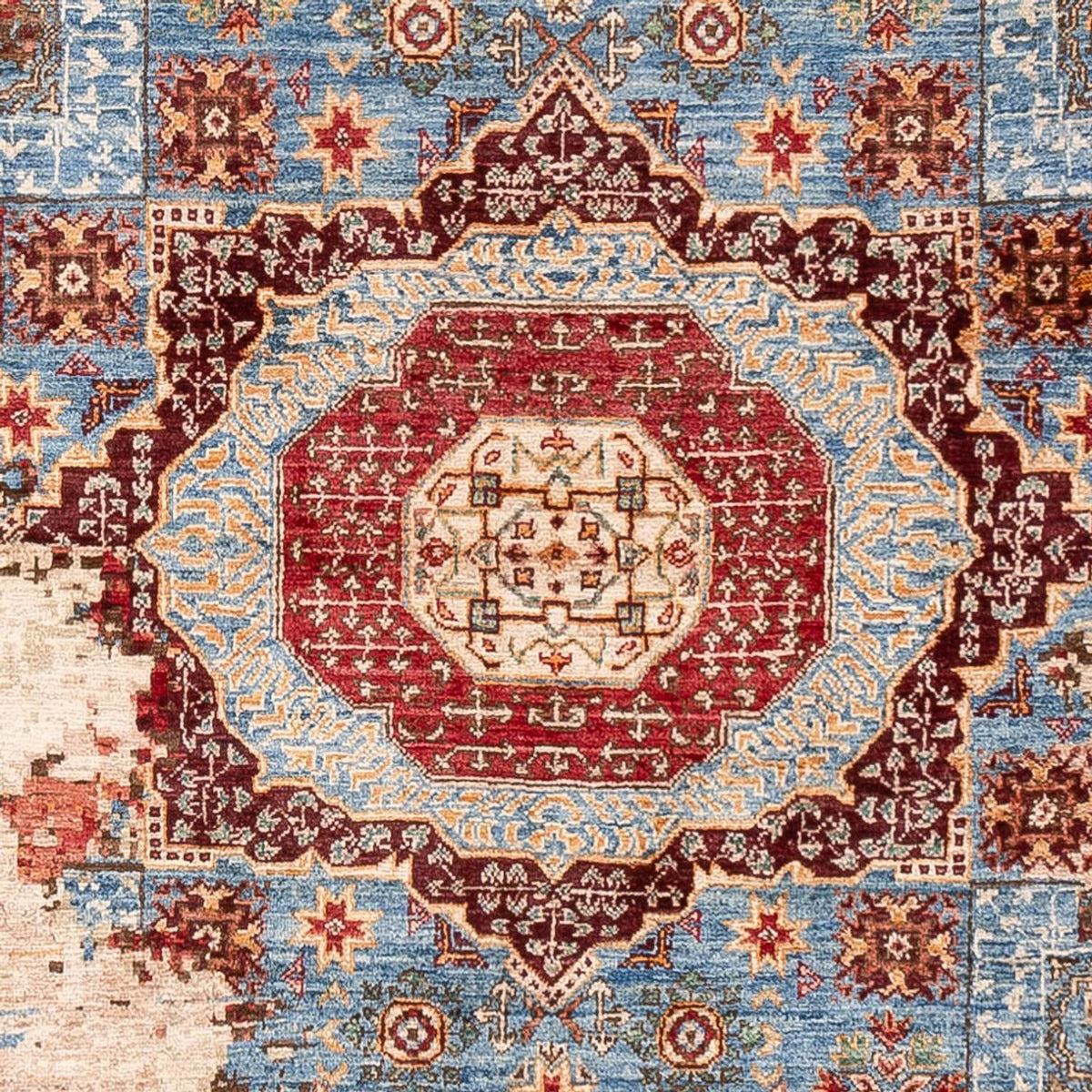 Alfombra de diseño - 237 x 175 cm - multicolor