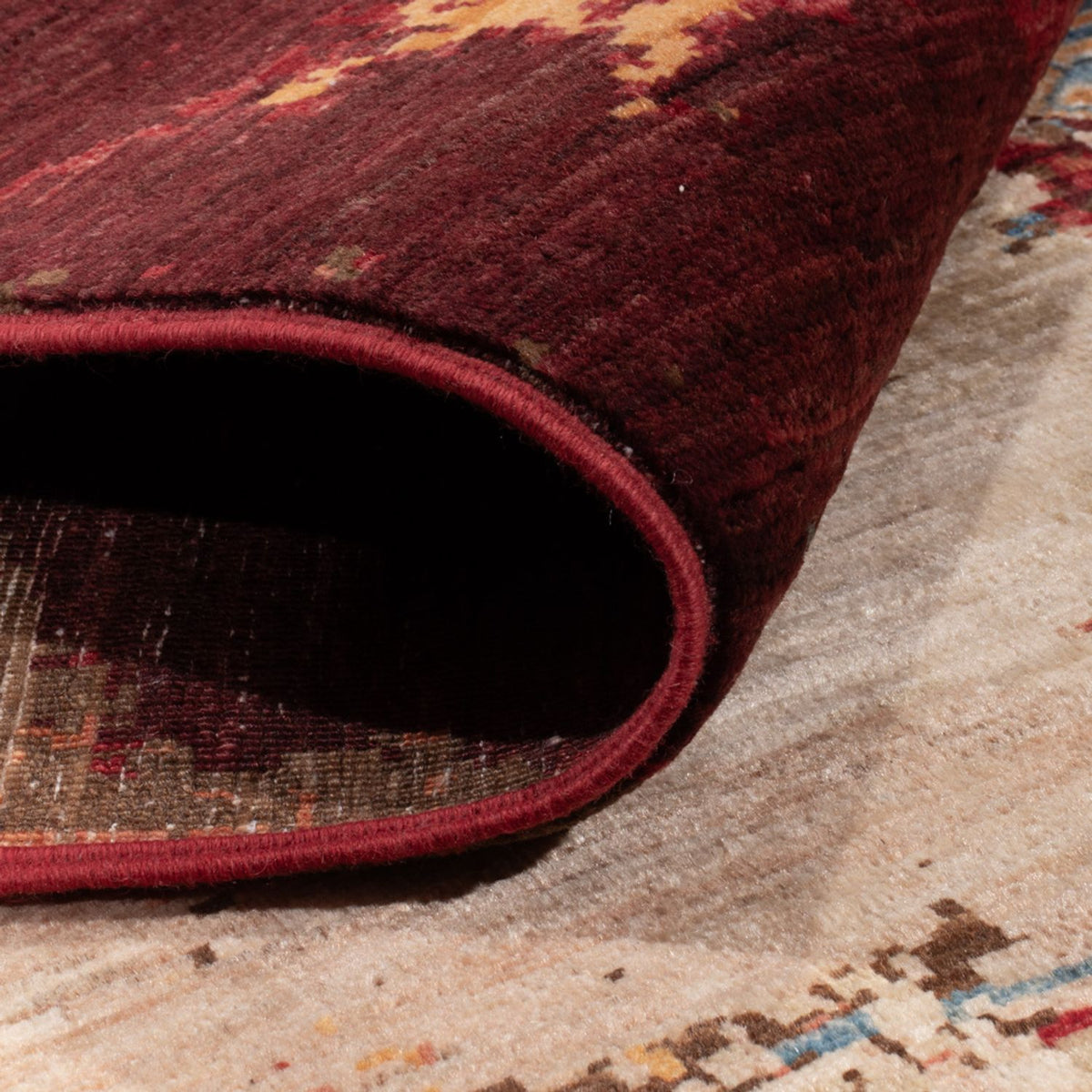 Alfombra de diseño - 237 x 175 cm - multicolor