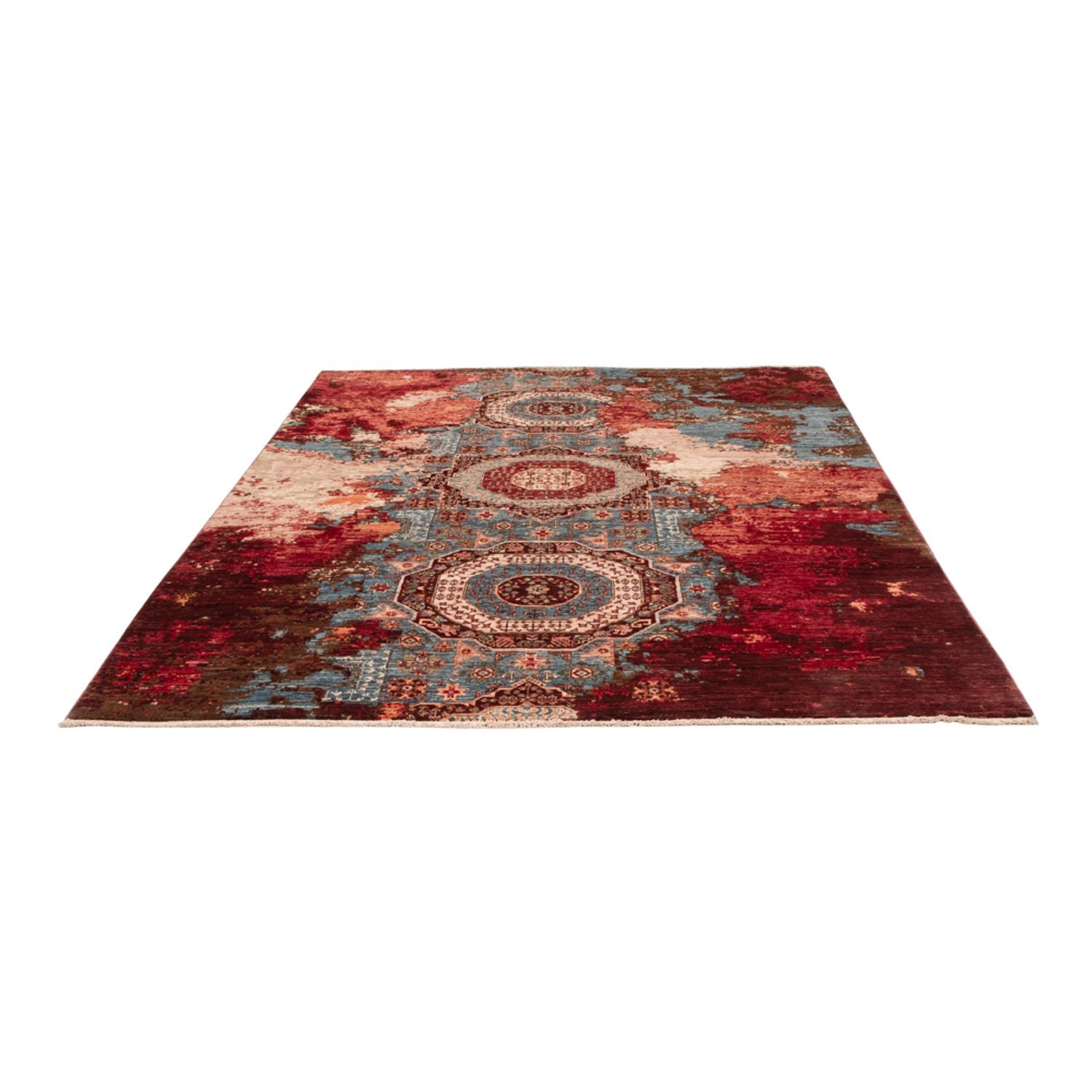 Alfombra de diseño - 237 x 175 cm - multicolor