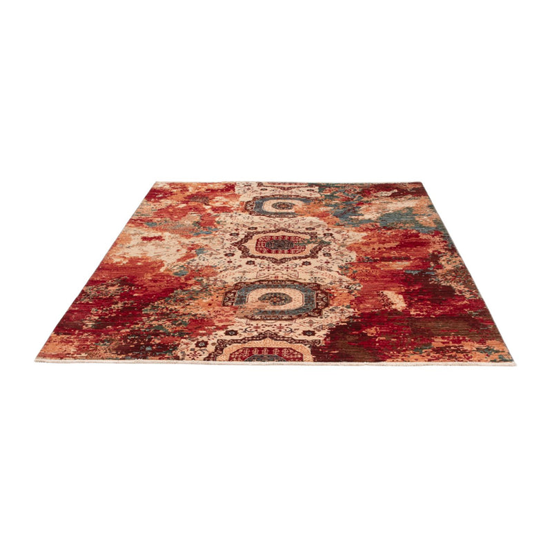 Alfombra de diseño - 200 x 155 cm - multicolor