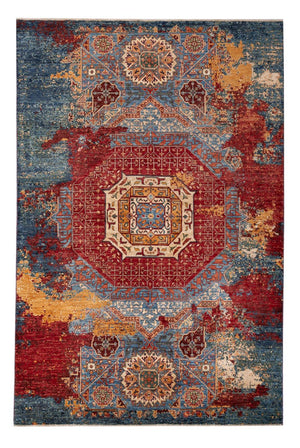 Alfombra de diseño - 239 x 168 cm - multicolor