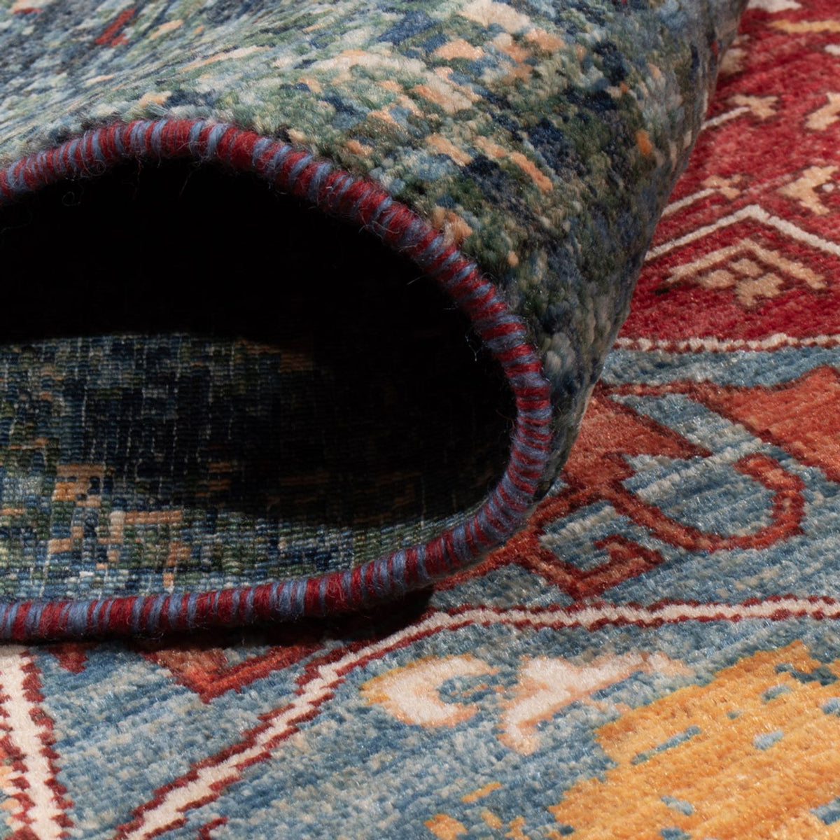 Alfombra de diseño - 239 x 168 cm - multicolor