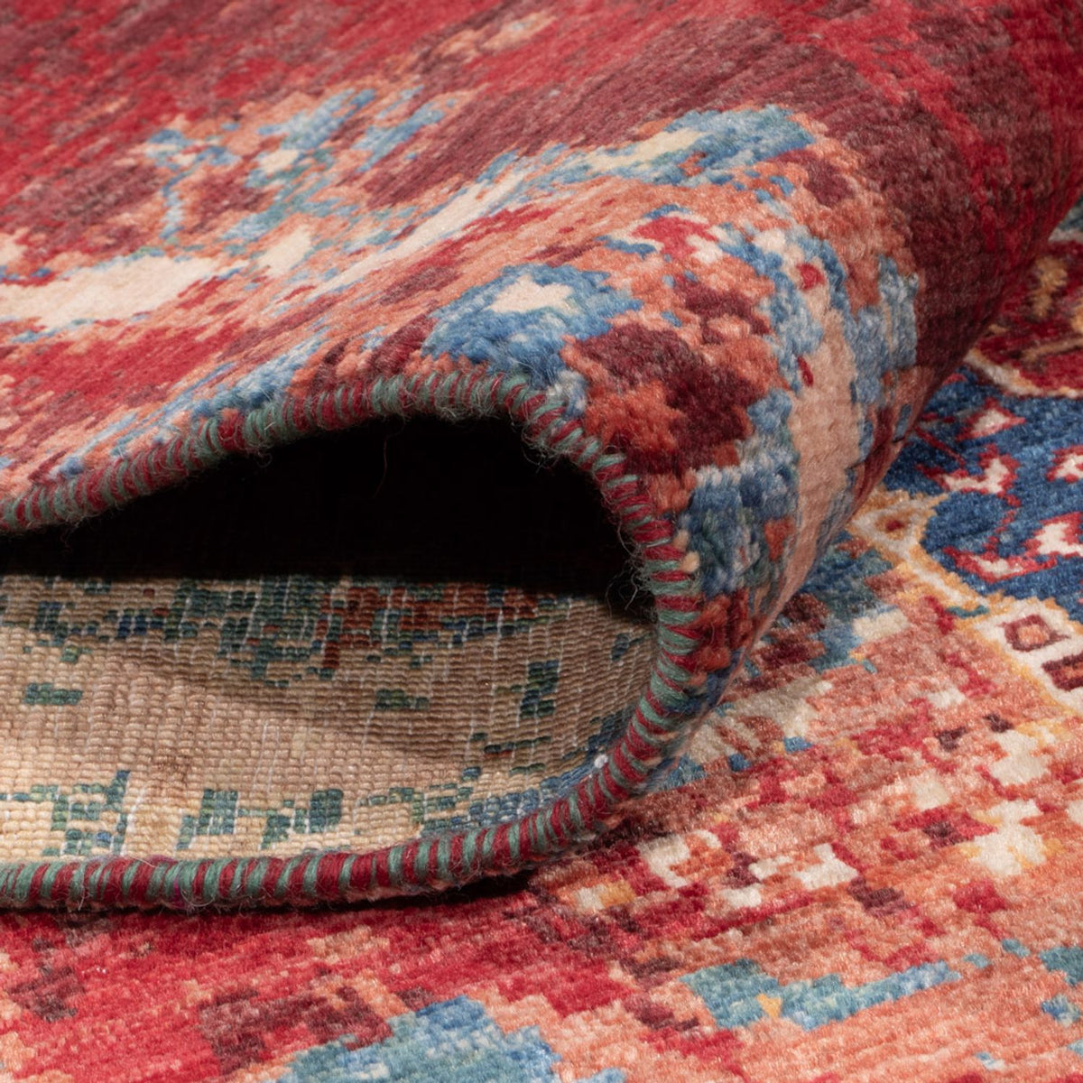 Alfombra de diseño - 233 x 169 cm - multicolor