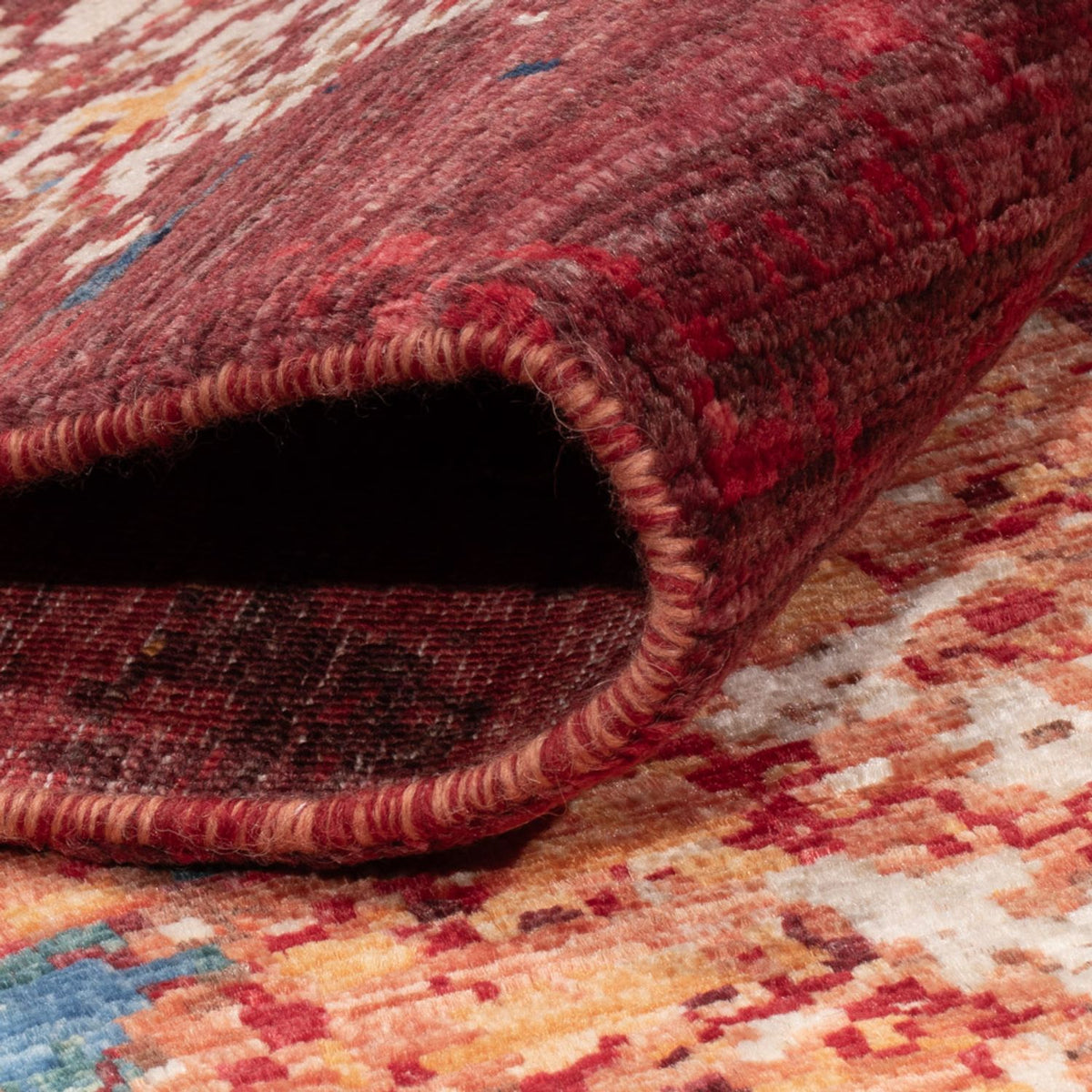 Alfombra de diseño - 233 x 172 cm - multicolor