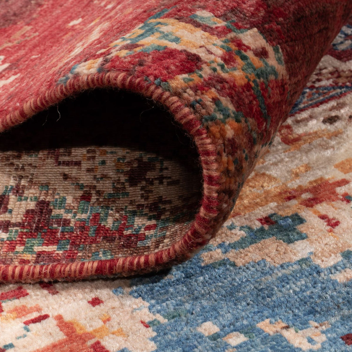 Alfombra de diseño - 228 x 170 cm - multicolor