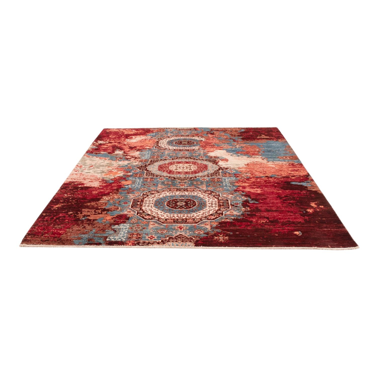 Alfombra de diseño - 236 x 174 cm - multicolor
