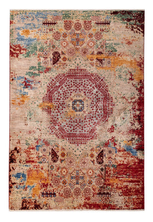 Alfombra de diseño - 236 x 169 cm - multicolor