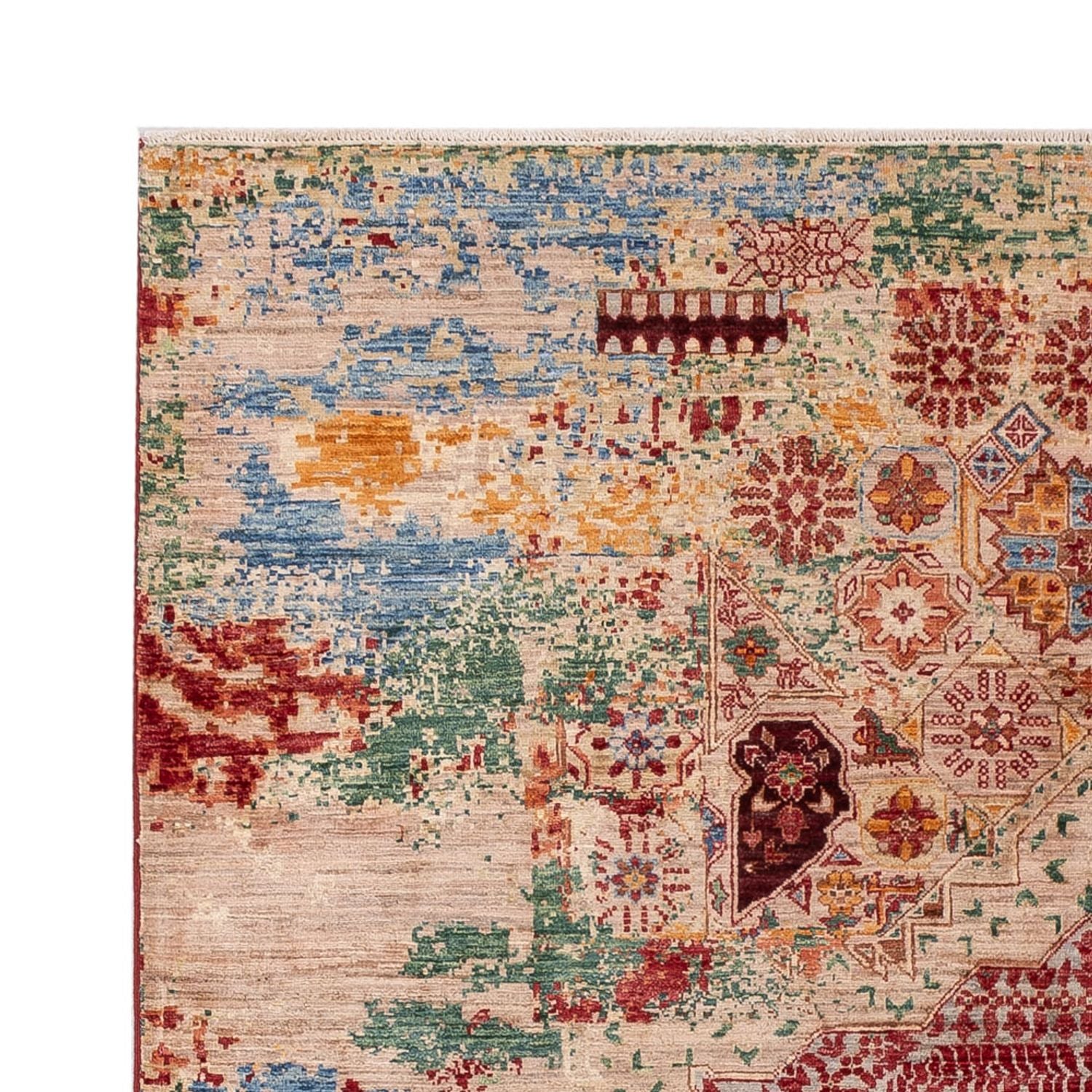 Alfombra de diseño - 236 x 169 cm - multicolor