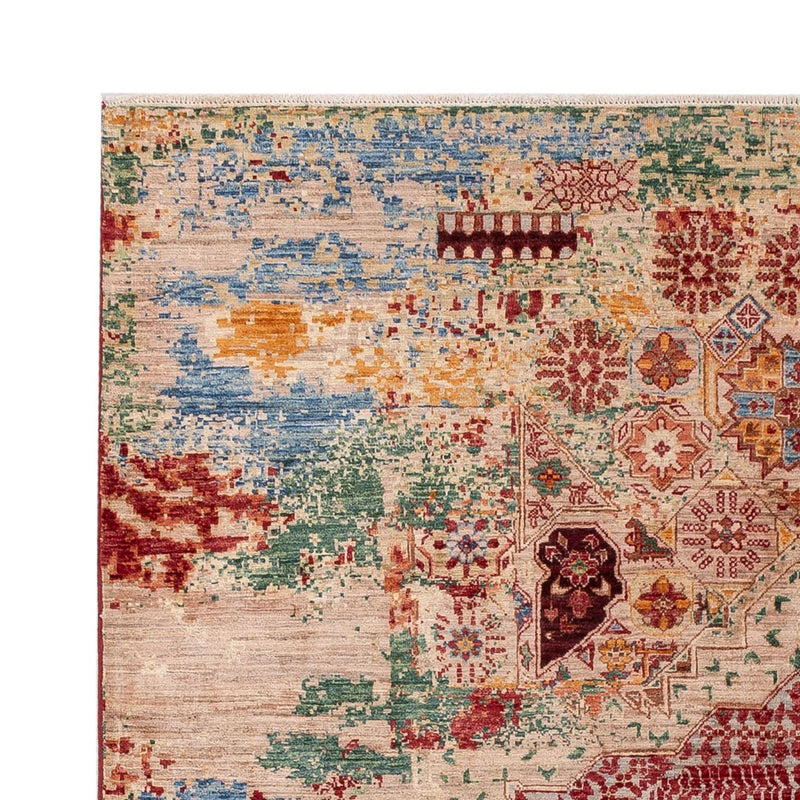 Alfombra de diseño - 236 x 169 cm - multicolor