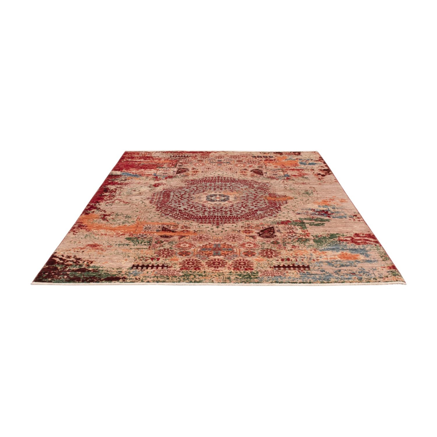 Alfombra de diseño - 236 x 169 cm - multicolor