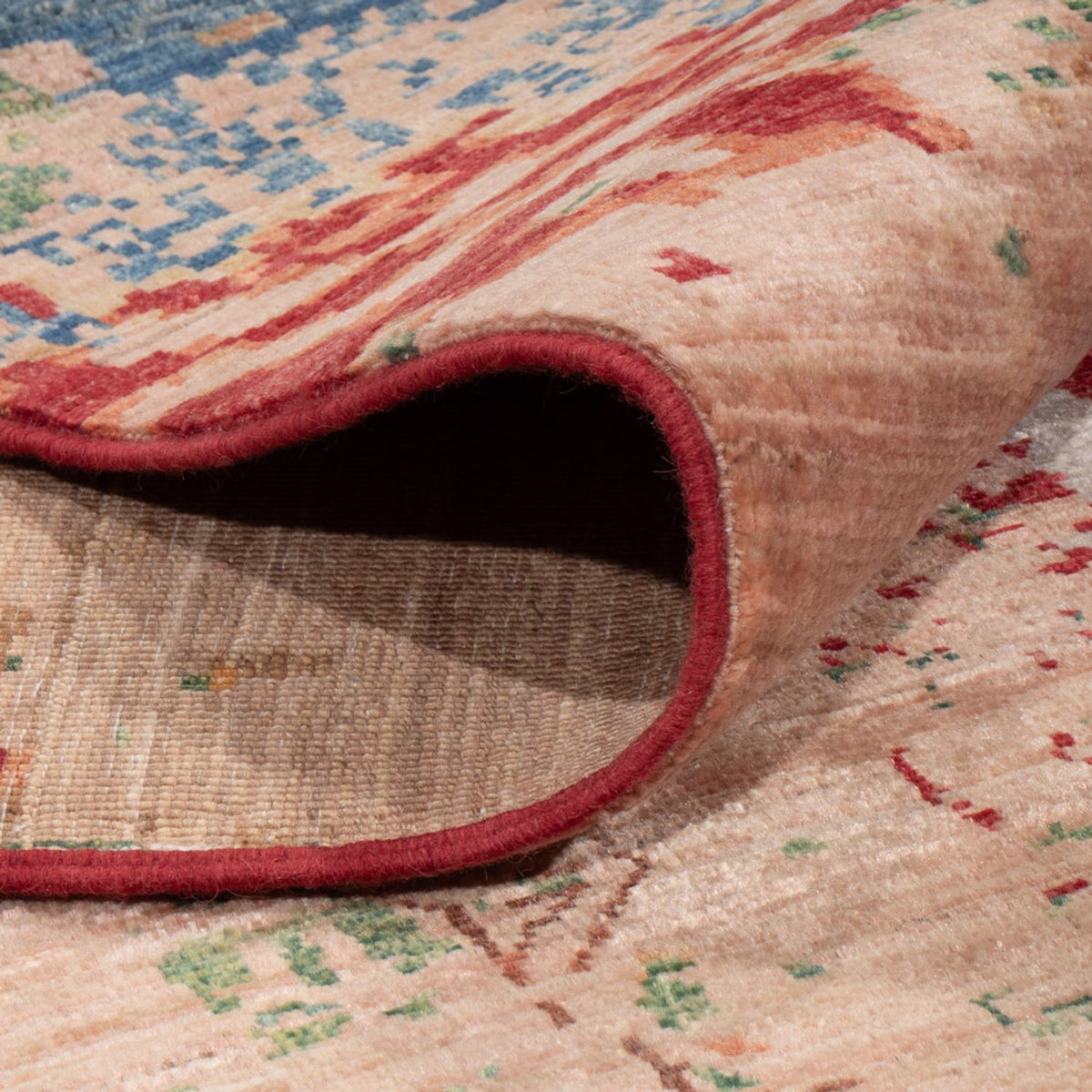 Alfombra de diseño - 239 x 175 cm - multicolor