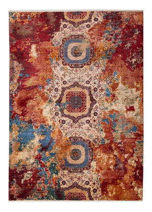 Alfombra de diseño - 238 x 173 cm - multicolor