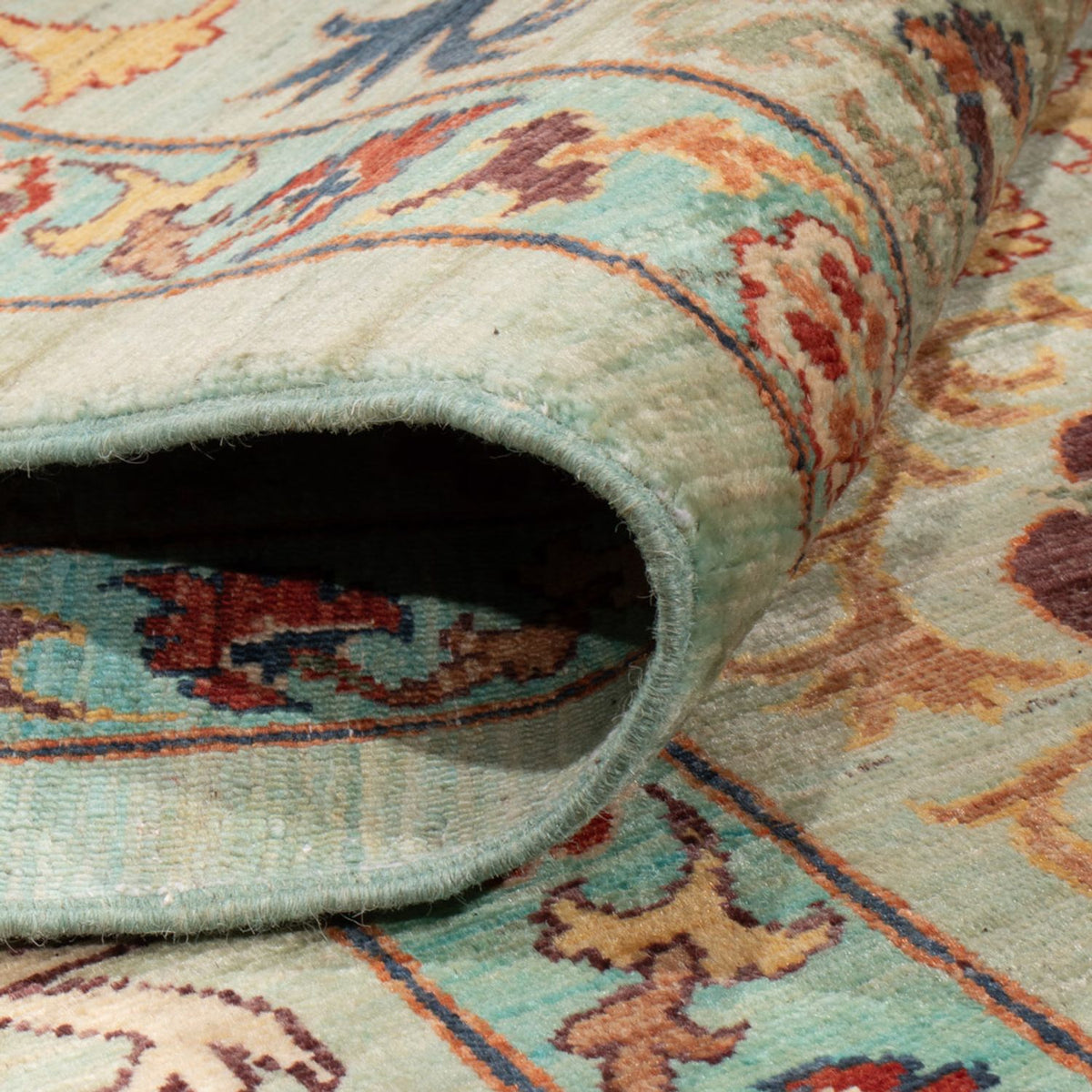 Alfombra Ziegler - Ariana - 251 x 204 cm - verde menta