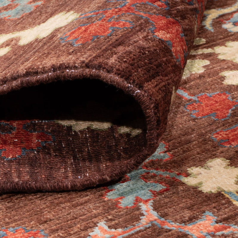 Alfombra Ziegler - Ariana - 244 x 191 cm - marrón oscuro