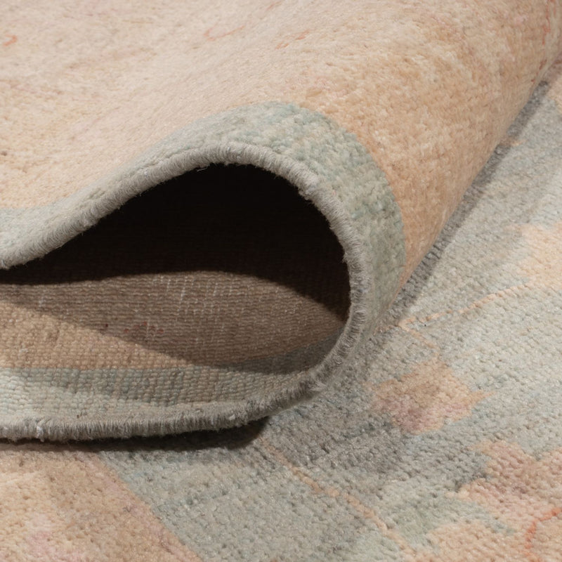 Alfombra Ziegler - 298 x 254 cm - turquesa