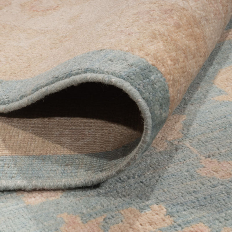 Alfombra Ziegler - 300 x 251 cm - azul claro