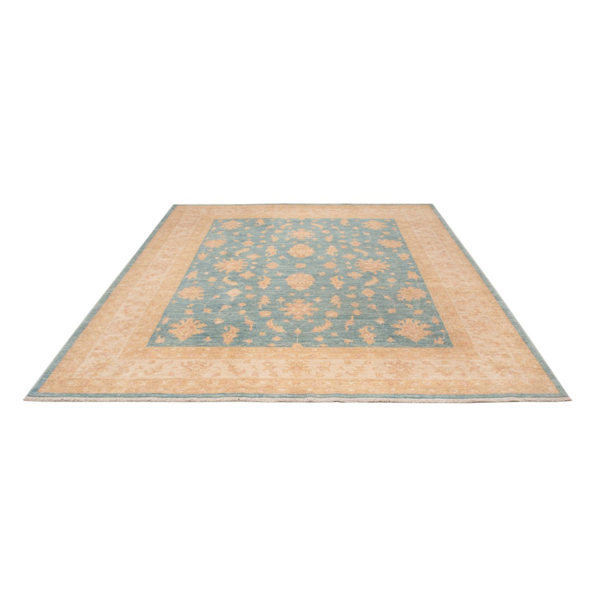 Alfombra Ziegler - 300 x 251 cm - azul claro